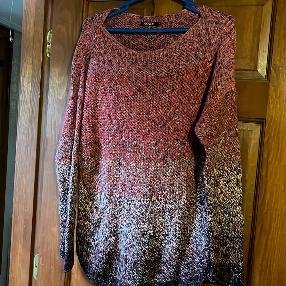 Nic & Zoe sweater size Xl